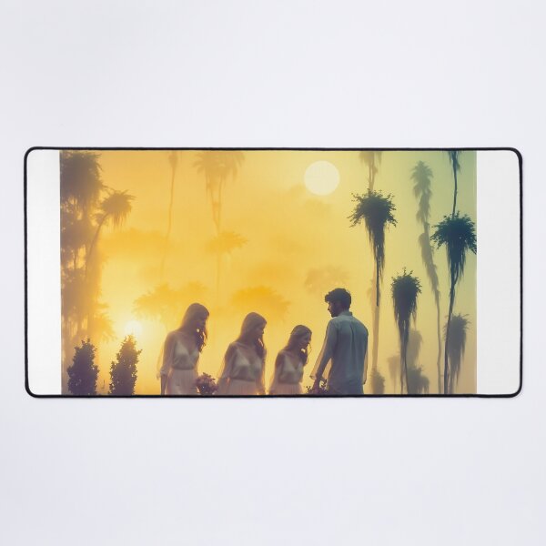 Item preview, Desert Twilight Gathering Sanctuary: An Oasis Moment, designed and sold by PanoramaPrints.