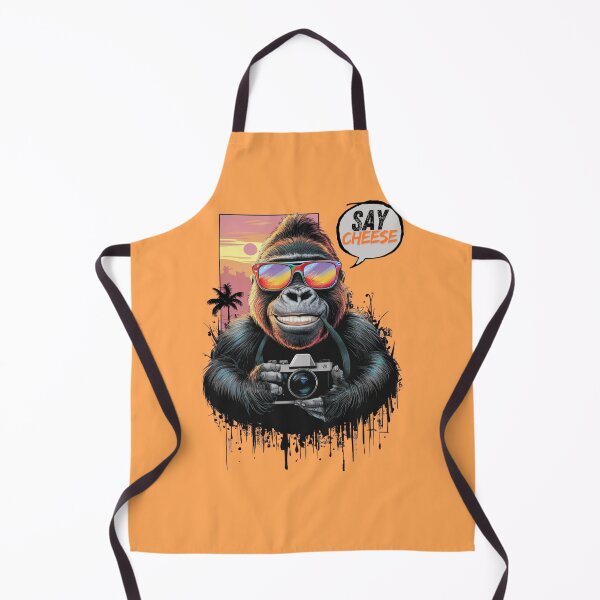 Item preview, SAY CHEESE - GORILLA PHOTOGRAPHER  designed and sold by justyna-s28.