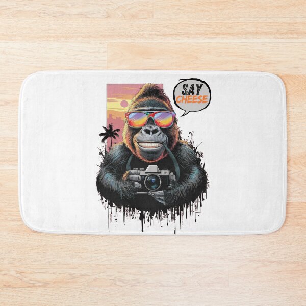 Item preview, SAY CHEESE - GORILLA PHOTOGRAPHER  designed and sold by justyna-s28.