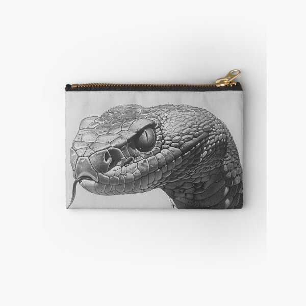 Item preview, Black and White Snake drawing designed and sold by Pencil-Art.