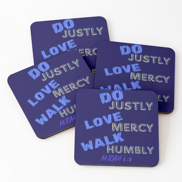 Item preview, Do justly, love mercy, walk humbly Micah 6:8 designed and sold by TNGOverall.