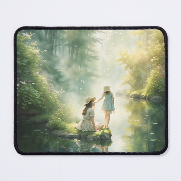 Item preview, Watercolor Wonderlands: Drifting Sanctuaries Unveiled designed and sold by PanoramaPrints.