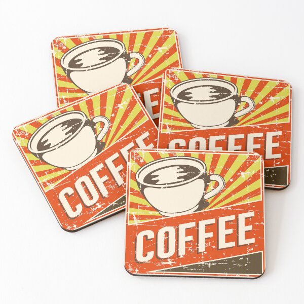 Item preview, Coffee Sunrise Retro print designed and sold by WilliamSRamsey.