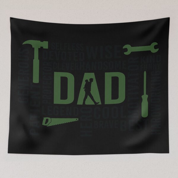 Item preview, Loving Dad - Superhero in a Mask designed and sold by Aredbox.