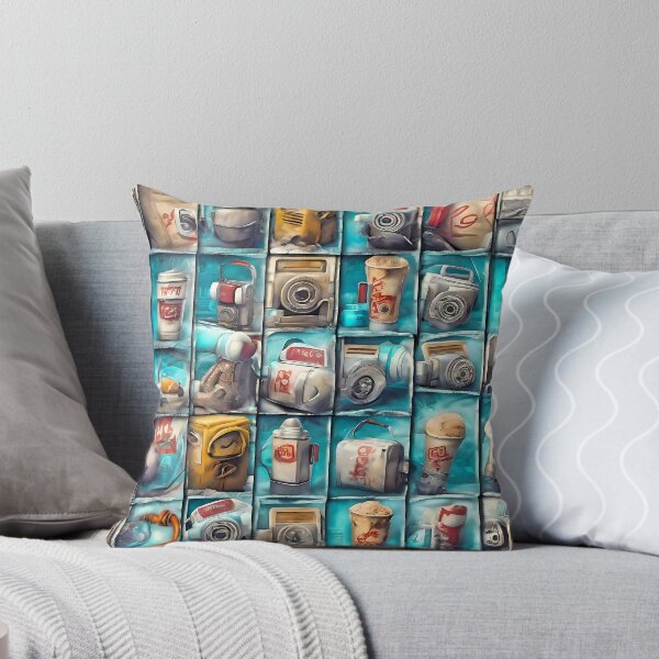 Item preview, Fast Food Wallpaper   designed and sold by Zenvo.