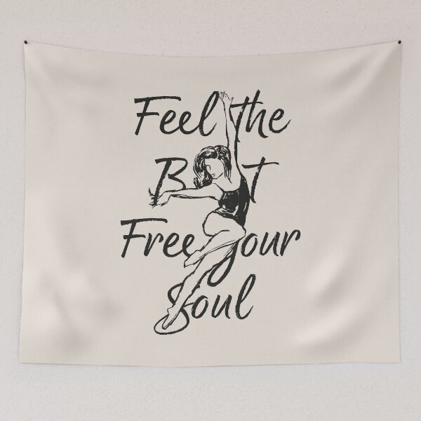 Item preview, Elegant Modern Dance Art - Feel the Beat, Free Your Soul Dancer designed and sold by Ravensdesign.