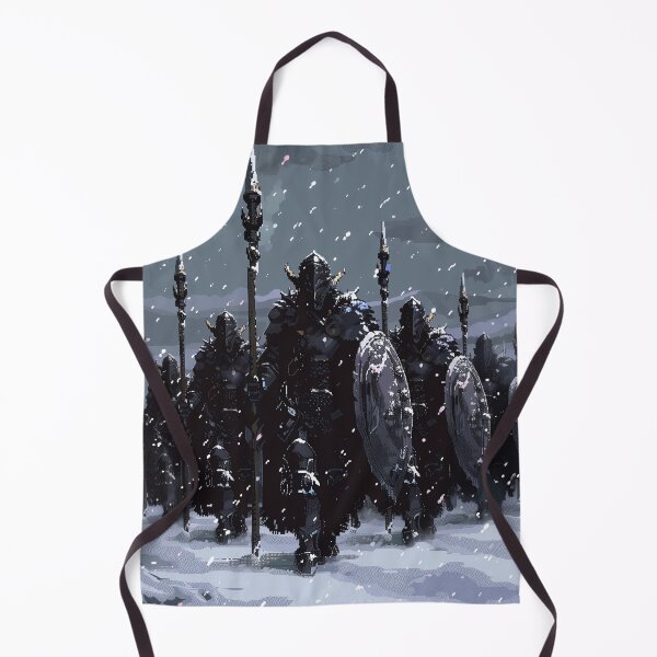 Item preview, Knights Phalanx Fantasy Warriors Retro Gaming Pixelated Mythical designed and sold by Kaos-Bit.