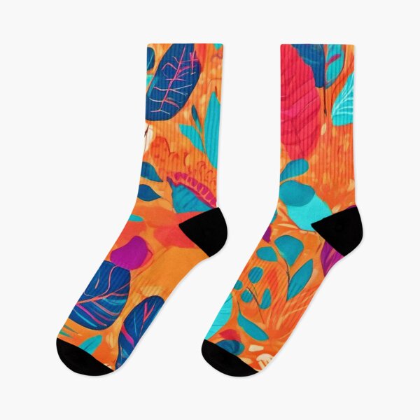 Item preview, Colorful Cartoon Leaves designed and sold by Health And Fitness Posts e-Store.