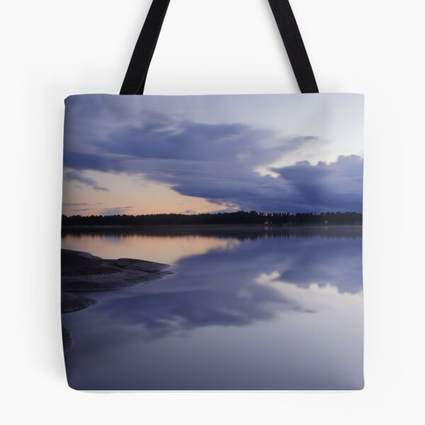 Item preview, A calm sunset at lake Vänern, Sweden. designed and sold by MyphotoStore.