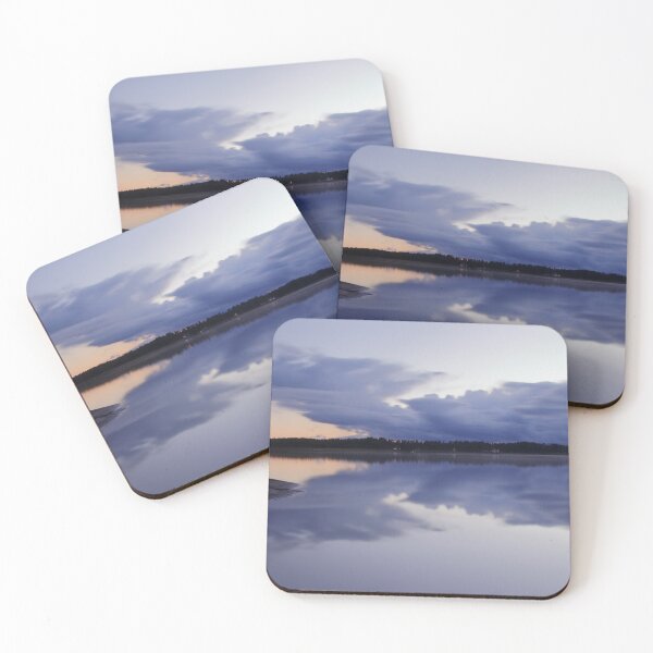 Item preview, A calm sunset at lake Vänern, Sweden. designed and sold by MyphotoStore.