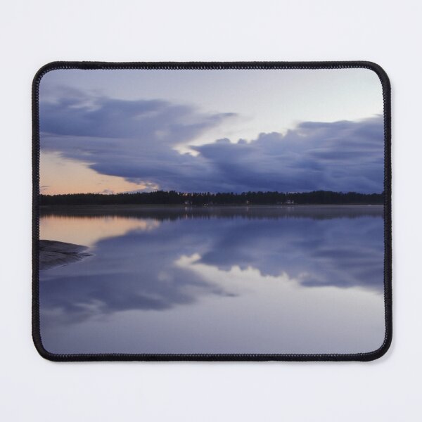 Item preview, A calm sunset at lake Vänern, Sweden. designed and sold by MyphotoStore.