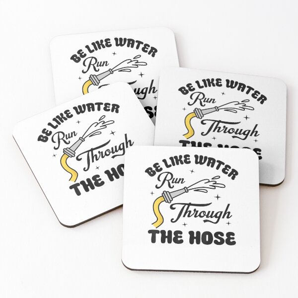 Item preview, Be Like Water Run Through The Hose designed and sold by riimshop.