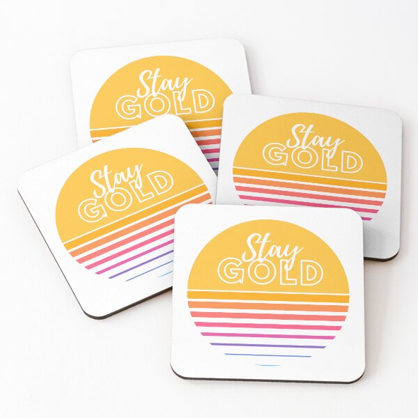 Item preview, STAY GOLD - Art  designed and sold by ShopFanGirl.