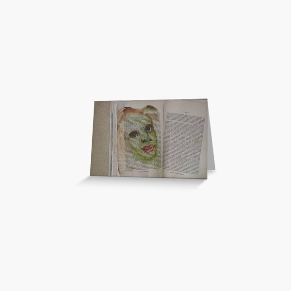 face Greeting Card