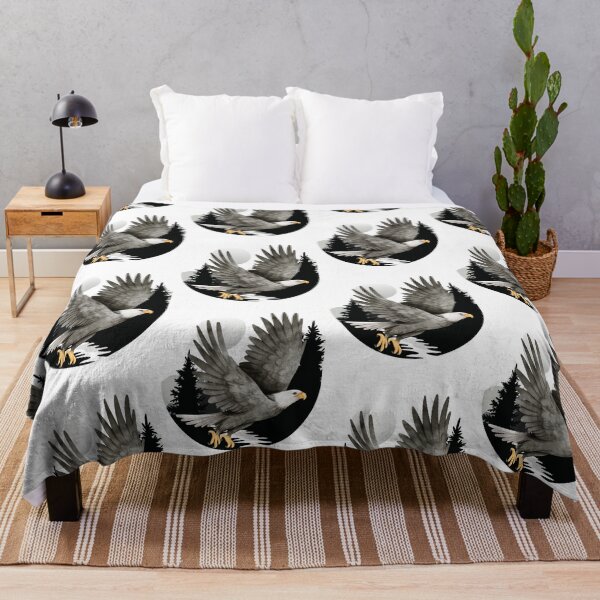 Item preview, Bald Eagle Flying designed and sold by SafariCreations.