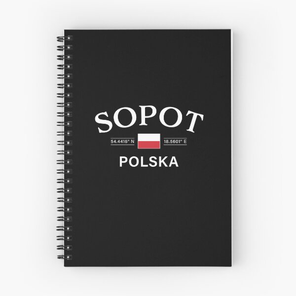 Item preview, Sopot Polska (Poland) Polish Coordinates designed and sold by HakeDesign.