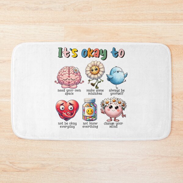 Item preview, It's Okay To, School Counselor, Special Education, Paraprofessional, ABA Therapist, BCBA, Mental Health, RBT designed and sold by behindthefacts.