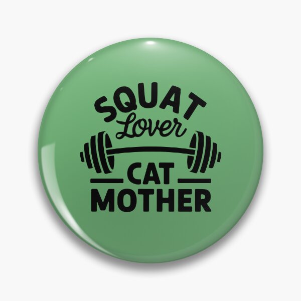 Item preview, Copy of Squat Lover Cat Mother Funny Workout Gym Fitness designed and sold by SusanaDesigns.