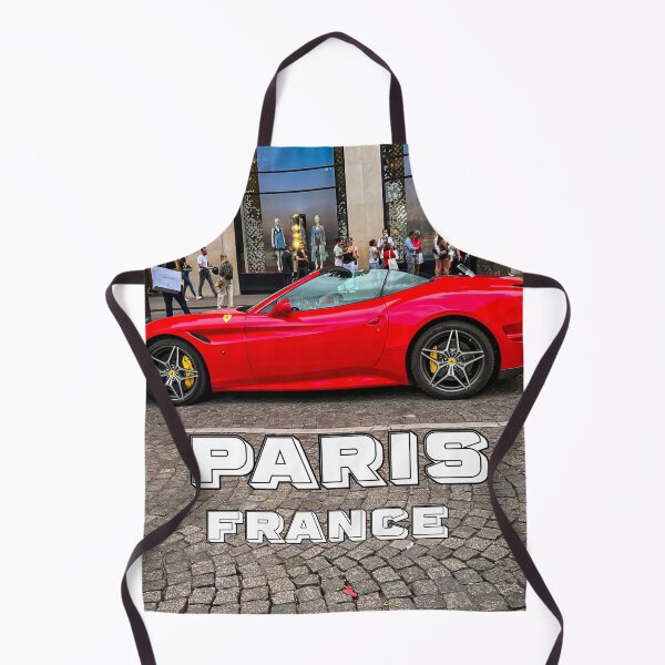 Item preview, Red Car On The Streets Of Paris with Paris France designed and sold by RollingRC.