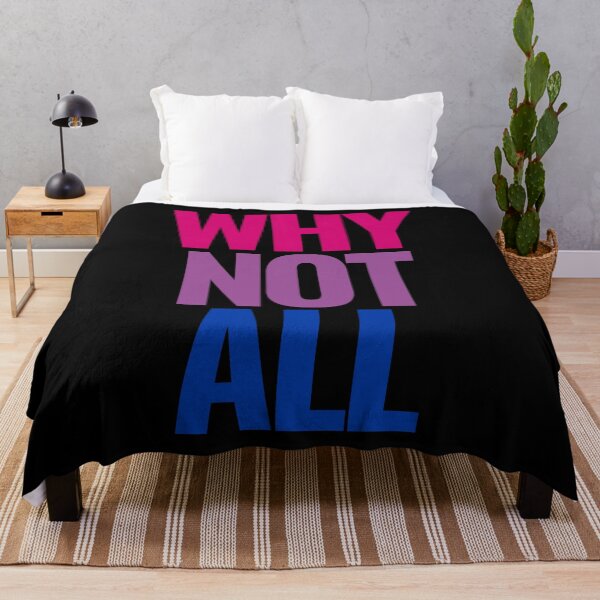 Item preview, Why Not All Bisexual Pride Funny LGBT designed and sold by BunnyPrinceDegn.