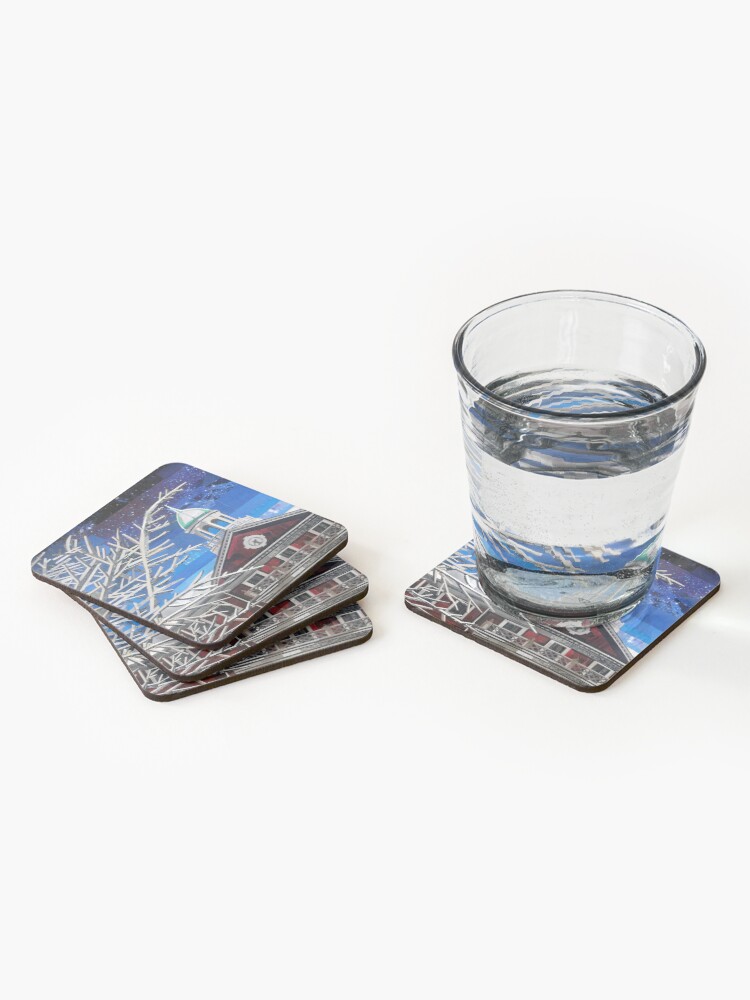 Thumbnail 2 of 5, Coasters (Set of 4), Alamance Winter designed and sold by megancoyle.