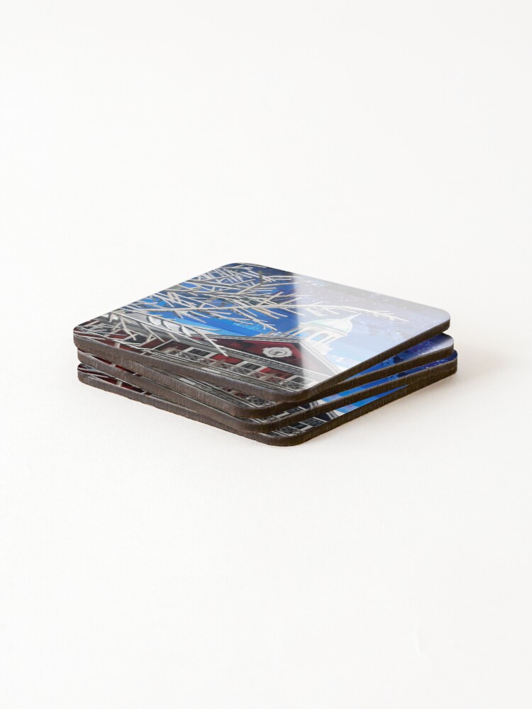 Thumbnail 4 of 5, Coasters (Set of 4), Alamance Winter designed and sold by megancoyle.