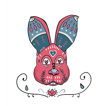 Artwork thumbnail, Scandinav Rabbit by Tatiana D´Herrera
