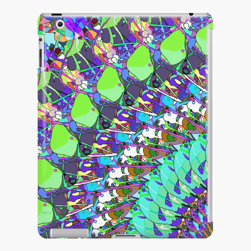 Abstract Collage of Colors iPad Case & Skin