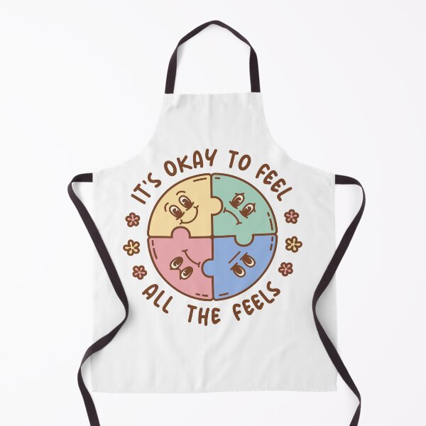 Item preview, It's Okay To Feel All The Feels, ABA Therapist, Speech Therapy, BCBA, Mental Health, RBT, AAC designed and sold by behindthefacts.