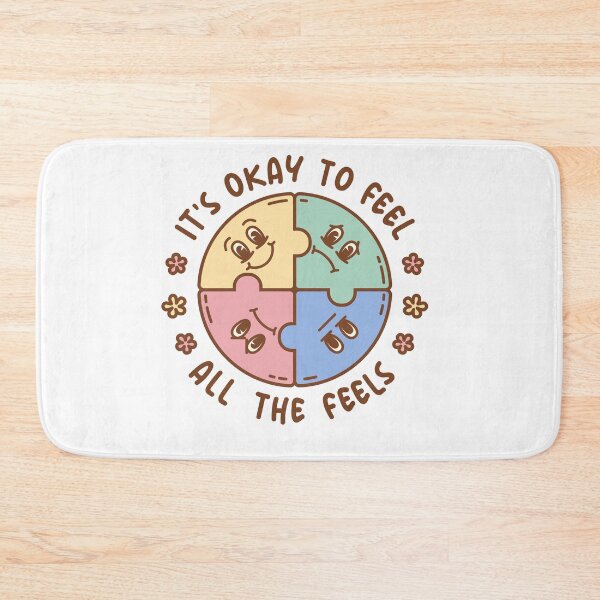 Item preview, It's Okay To Feel All The Feels, ABA Therapist, Speech Therapy, BCBA, Mental Health, RBT, AAC designed and sold by behindthefacts.