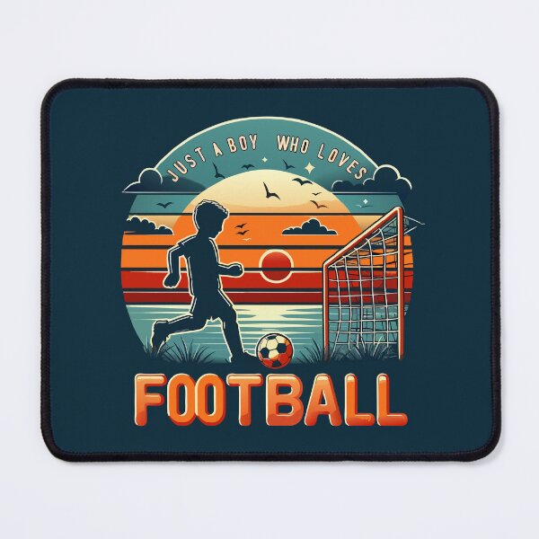 Item preview, Just a Boy Who Loves Football designed and sold by Designowner.
