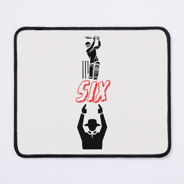 Item preview, Batter hits a six with umpire signalling designed and sold by IFarty.