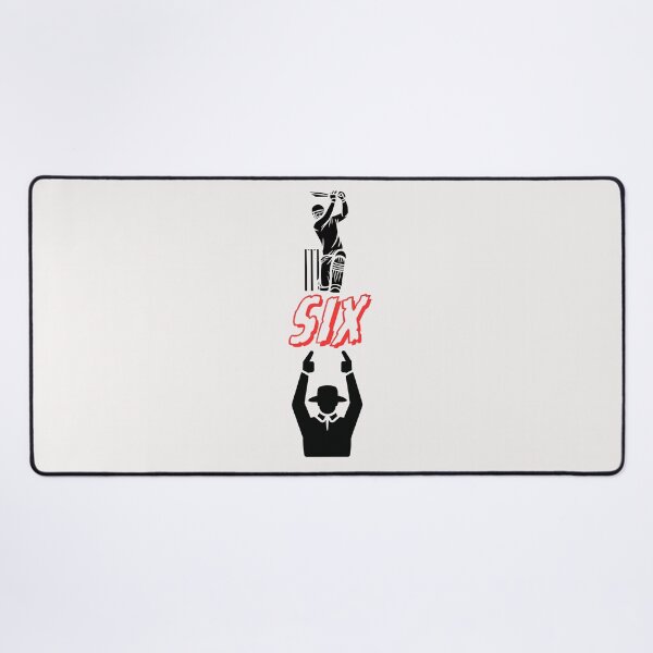 Item preview, Batter hits a six with umpire signalling designed and sold by IFarty.