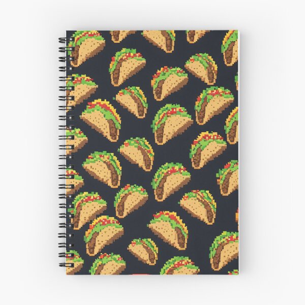 Item preview, Pixel Art Tacos: Retro and Fun Food Design designed and sold by Slick-Waffles.