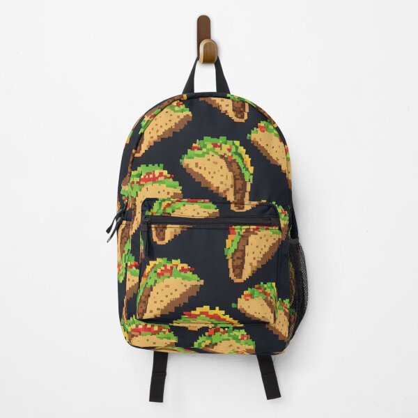 Item preview, Pixel Art Tacos: Retro and Fun Food Design designed and sold by Slick-Waffles.