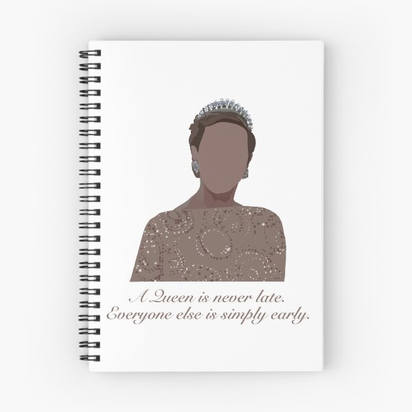 Item preview, A Queen is never late designed and sold by everythingerin6.