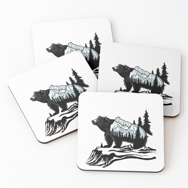 Aperçu de l'œuvre Ours des montagnes créée et vendue par OutJsWindow.