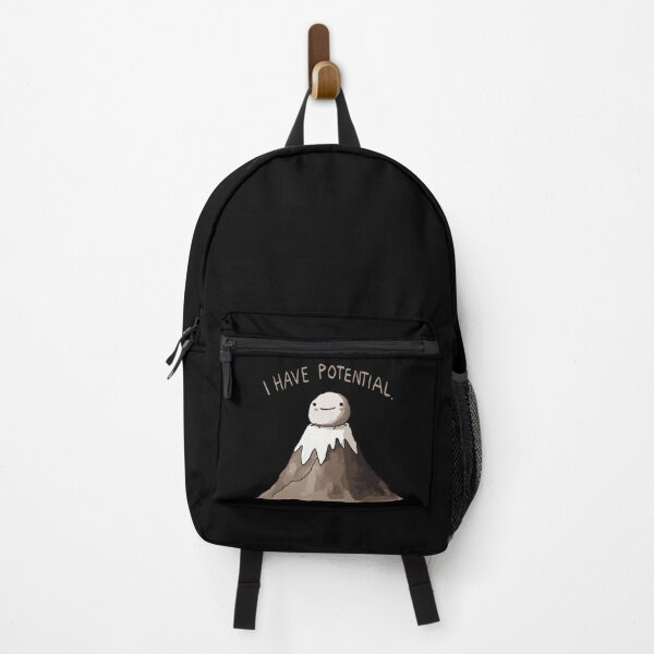 Item preview, I have Potential - Rock on Mountain - Physics Humor - Science Joke designed and sold by DoodleDashShop.