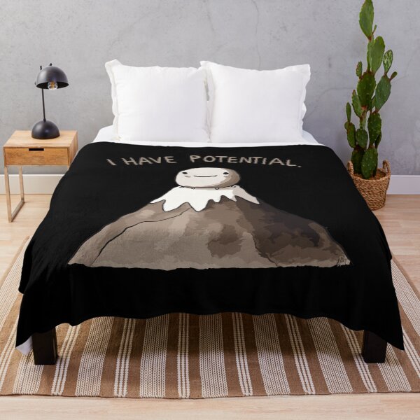 Item preview, I have Potential - Rock on Mountain - Physics Humor - Science Joke designed and sold by DoodleDashShop.