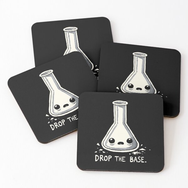 Item preview, Drop the Base - Bass and Acid - Drop the Bass Chemist Humor designed and sold by DoodleDashShop.