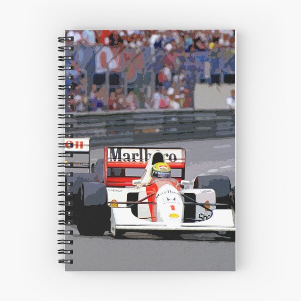 Item preview, Nigel Mansell fighting with Ayrton Senna in their 1992 F1 racecars watercolor designed and sold by Rodissimus1984.