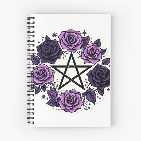 Artikelvorschau, Pentagramm & Rosen entworfen und verkauft von dreamywitch.