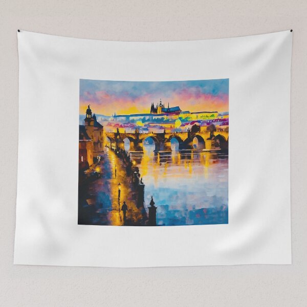 Item preview, The Charles Bridge, Prague designed and sold by Island Art Studios.