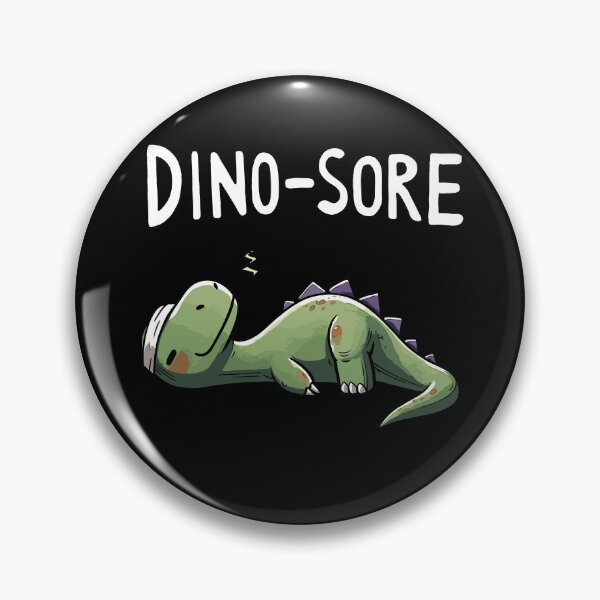 Item preview, Dino-sore Dinausaur Sport Fitness Dino designed and sold by DoodleDashShop.