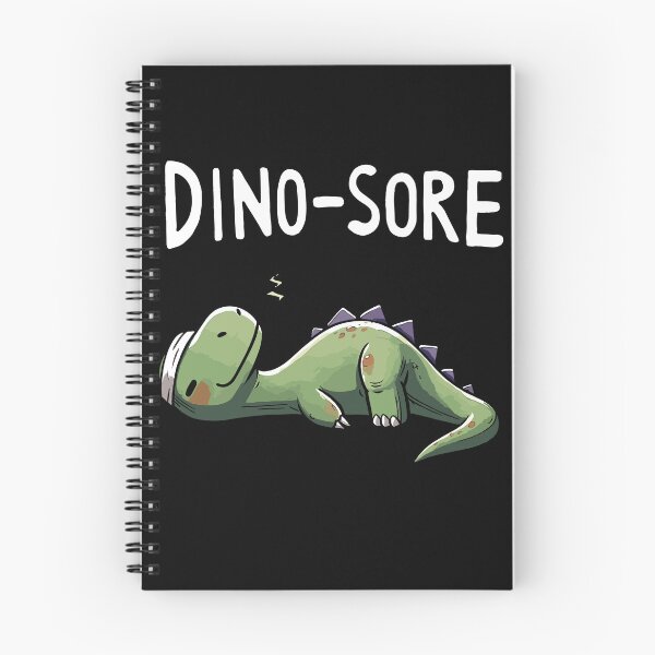 Item preview, Dino-sore Dinausaur Sport Fitness Dino designed and sold by DoodleDashShop.