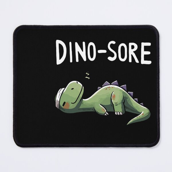 Item preview, Dino-sore Dinausaur Sport Fitness Dino designed and sold by DoodleDashShop.
