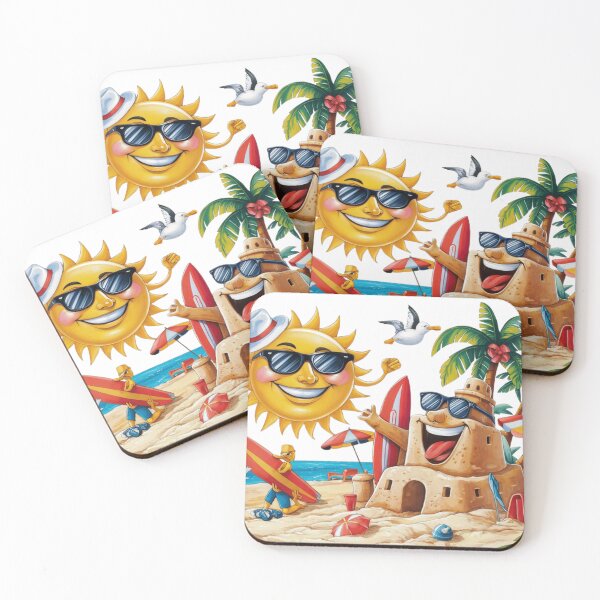 Item preview, Life's a Beach - Elegant and Humorous Summer Design designed and sold by BENMBARK.