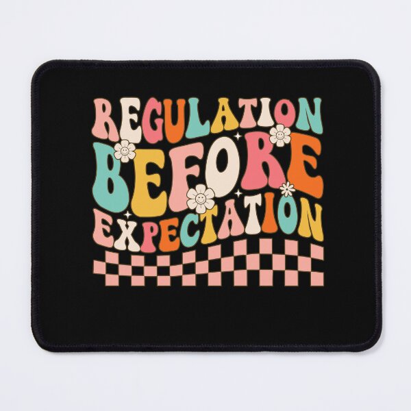 Item preview, Regulation Before Expectation Groovy, Accessibility Teacher, Sensory Regulation, OT, SPED Teacher  designed and sold by behindthefacts.