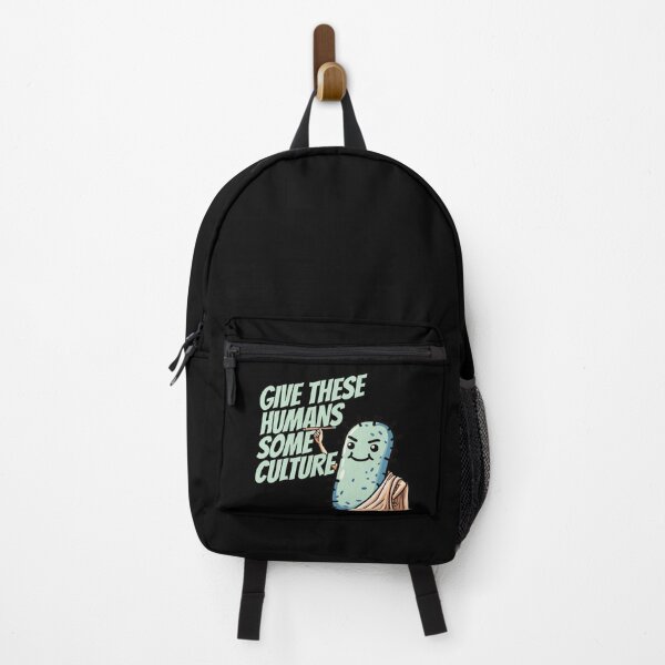 Item preview, Give these Humans some Culture - Bacteria Philosopher Biology Humor designed and sold by DoodleDashShop.