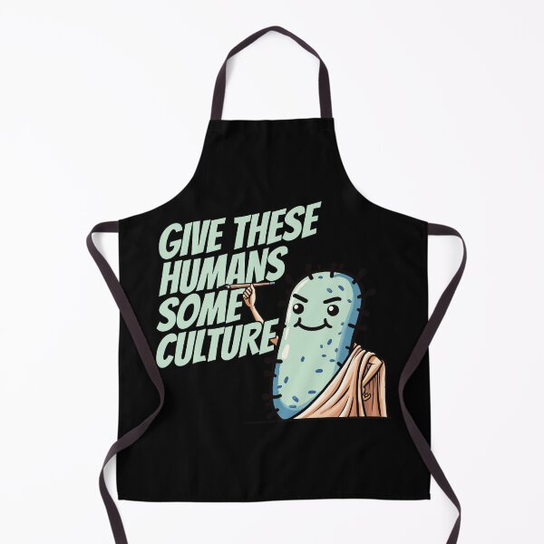 Item preview, Give these Humans some Culture - Bacteria Philosopher Biology Humor designed and sold by DoodleDashShop.